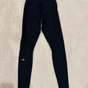 ALO Yoga Black Ripped Warrior Legging
